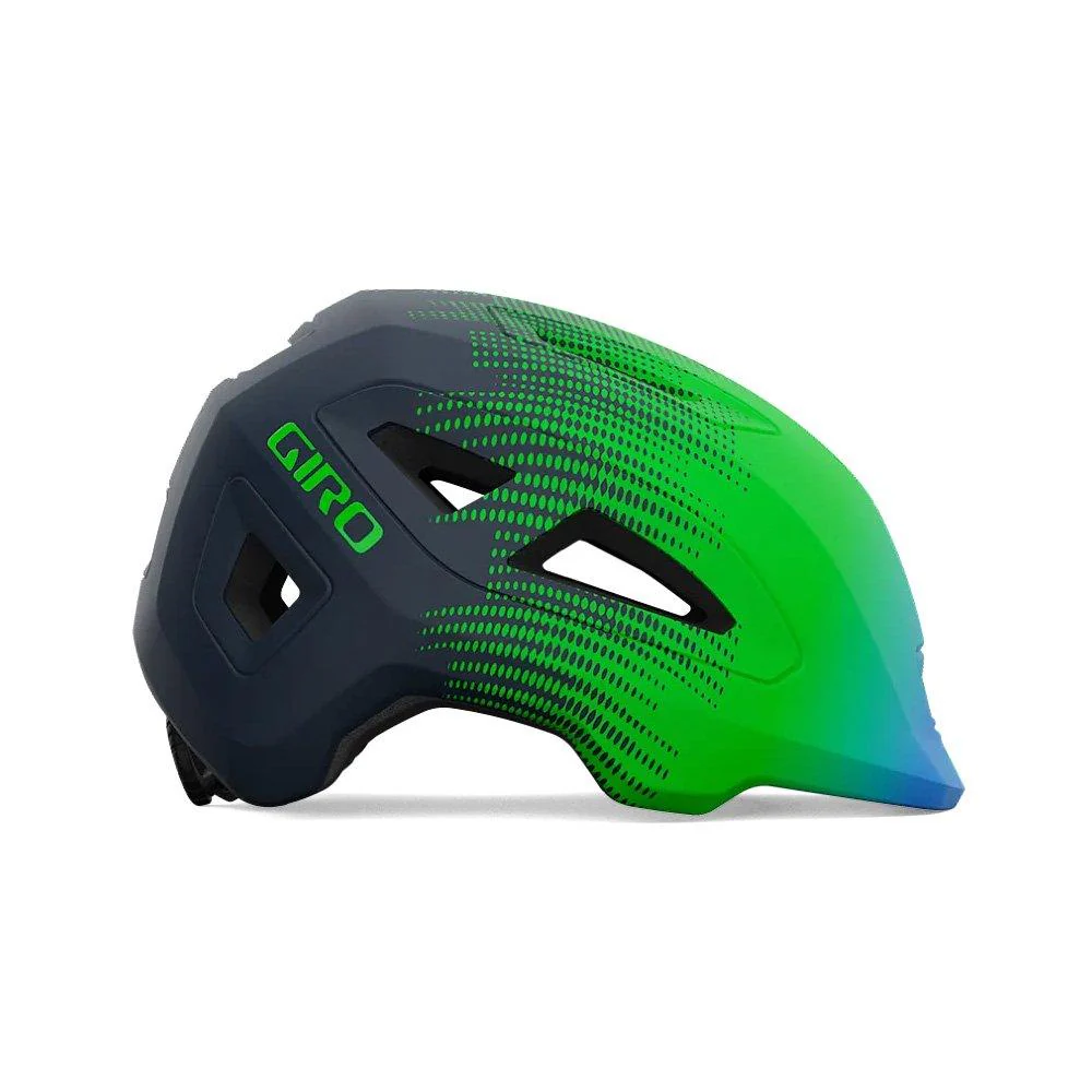 Kids' Scamp II Helmet - Green / Blue - Image 4