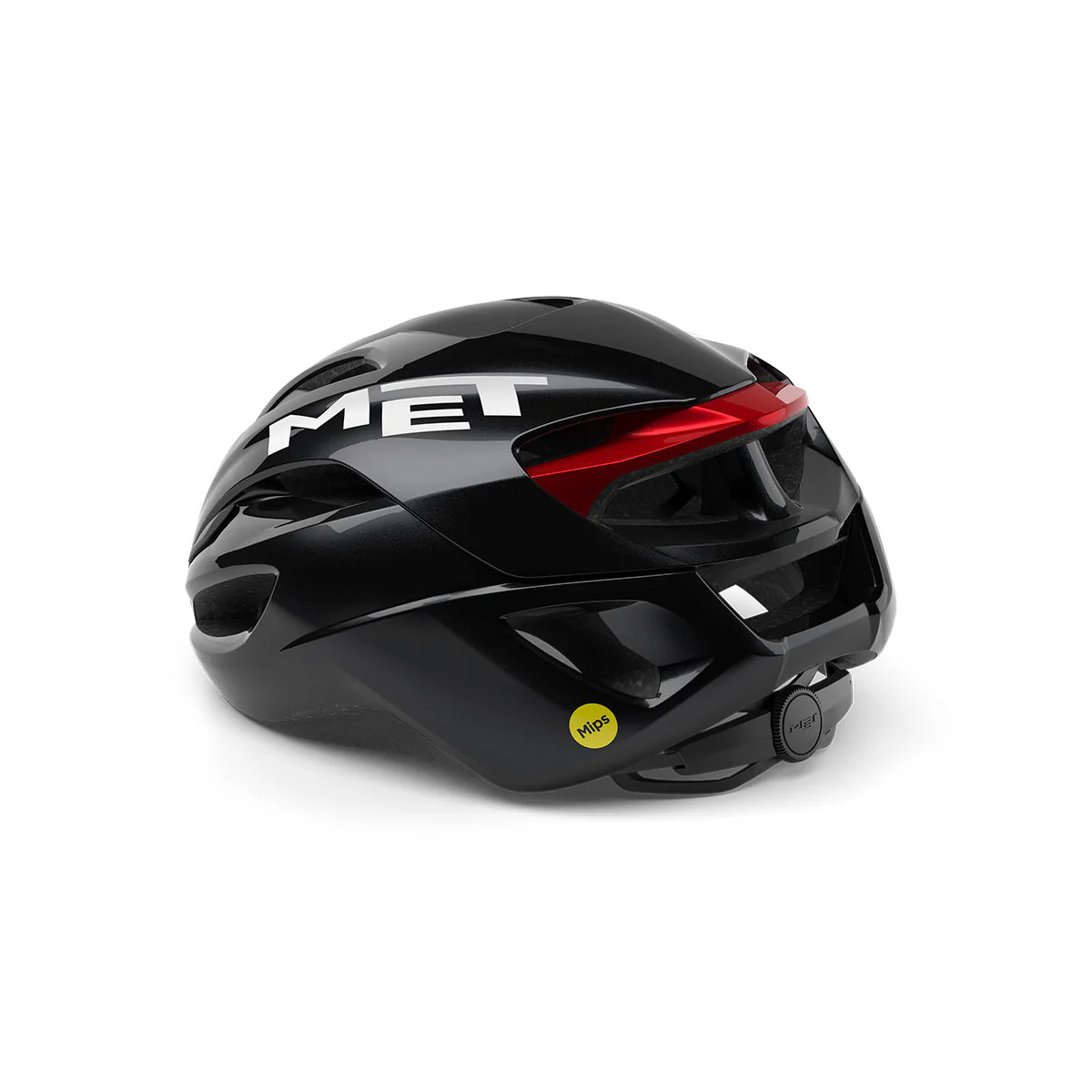 Unisex Rivale MIPS Road Bike Helmet - Black / Red - Image 3