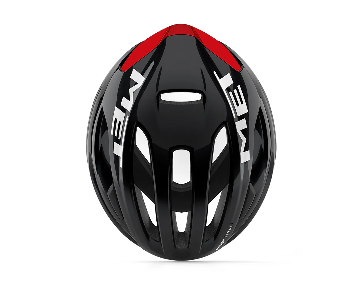 Unisex Rivale MIPS Road Bike Helmet - Black / Red - Image 4