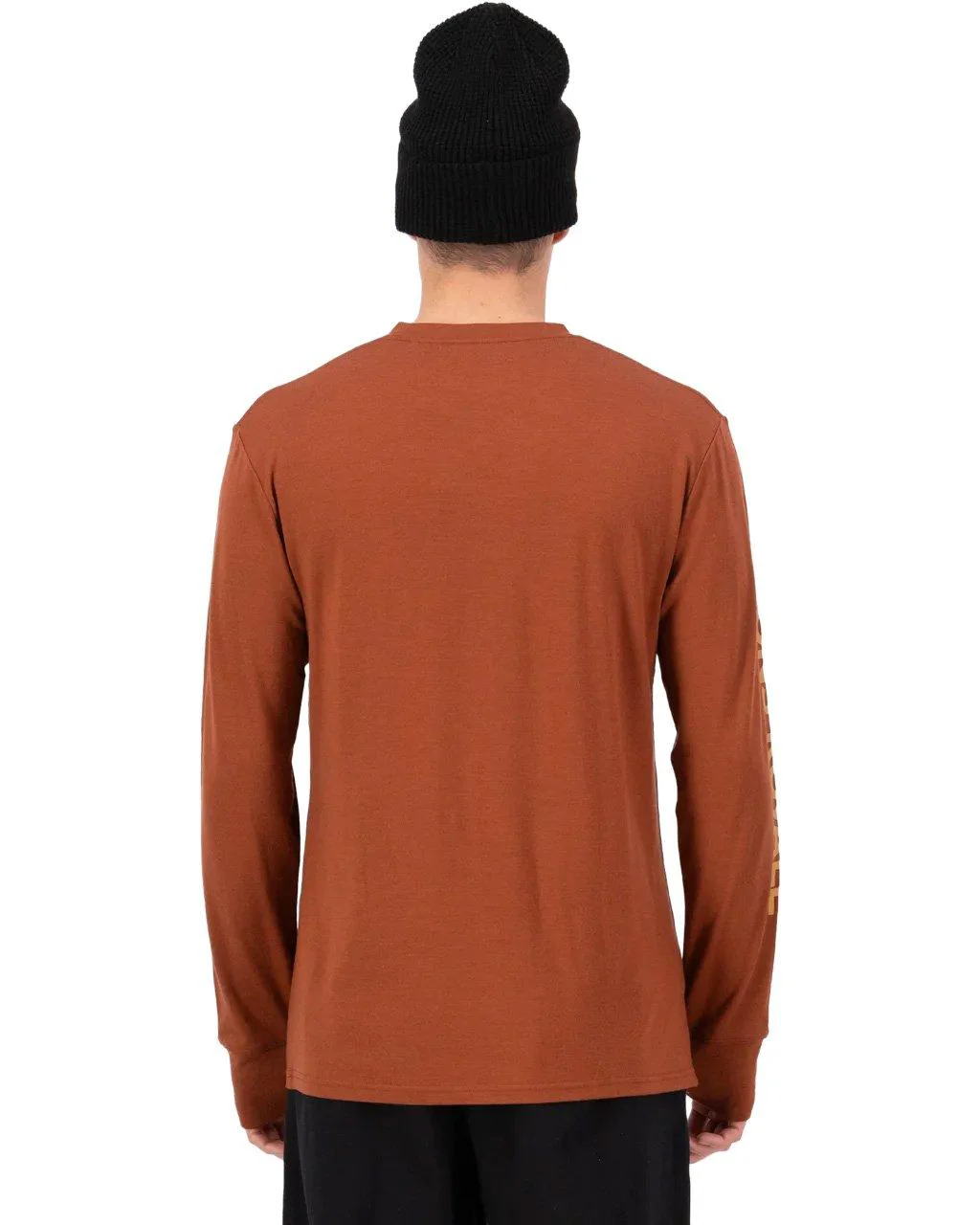 Men's Yotei Merino Classic Long-Sleeve Base Layer Top - Red - Image 3