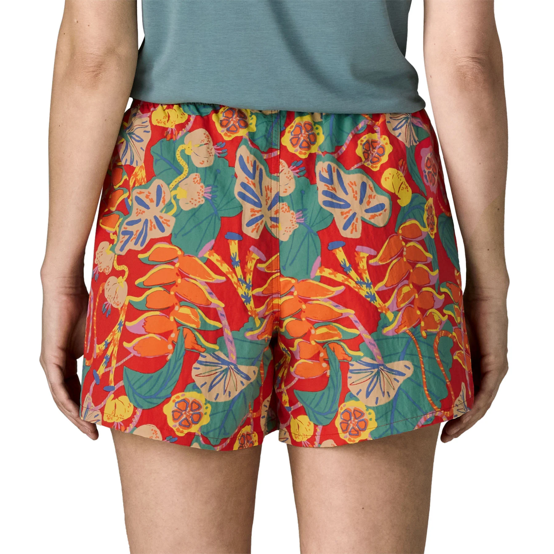 Women's Baggies 5" Shorts - Red - Image 3