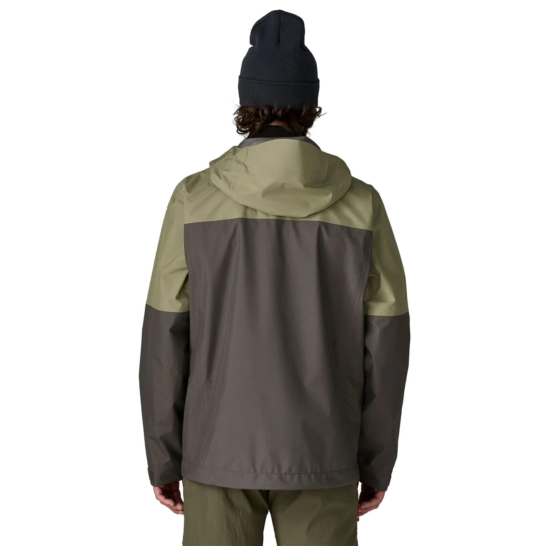 Men's Boulder Fork Rain Jacket - Green - Image 3