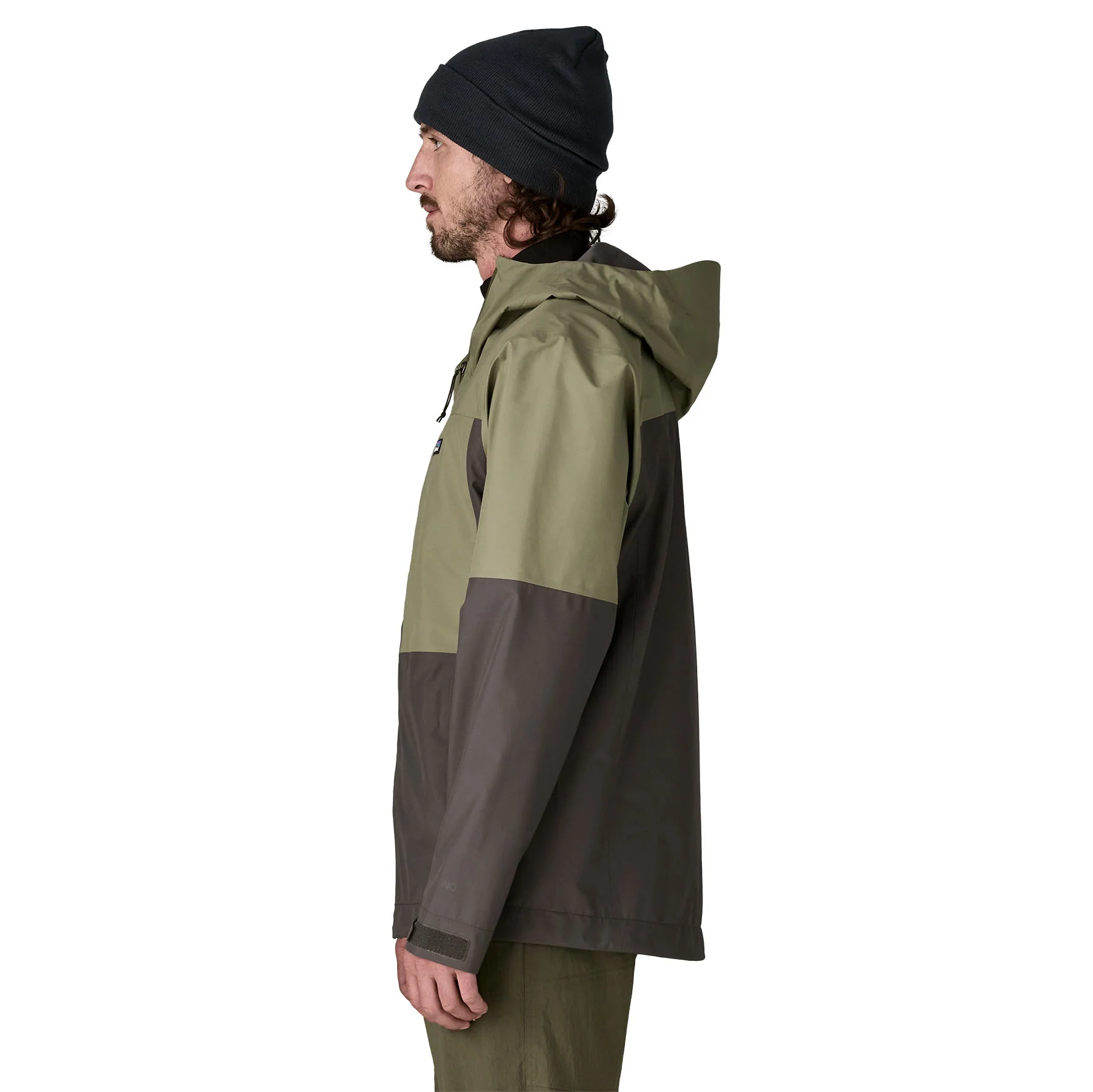 Men's Boulder Fork Rain Jacket - Green - Image 4