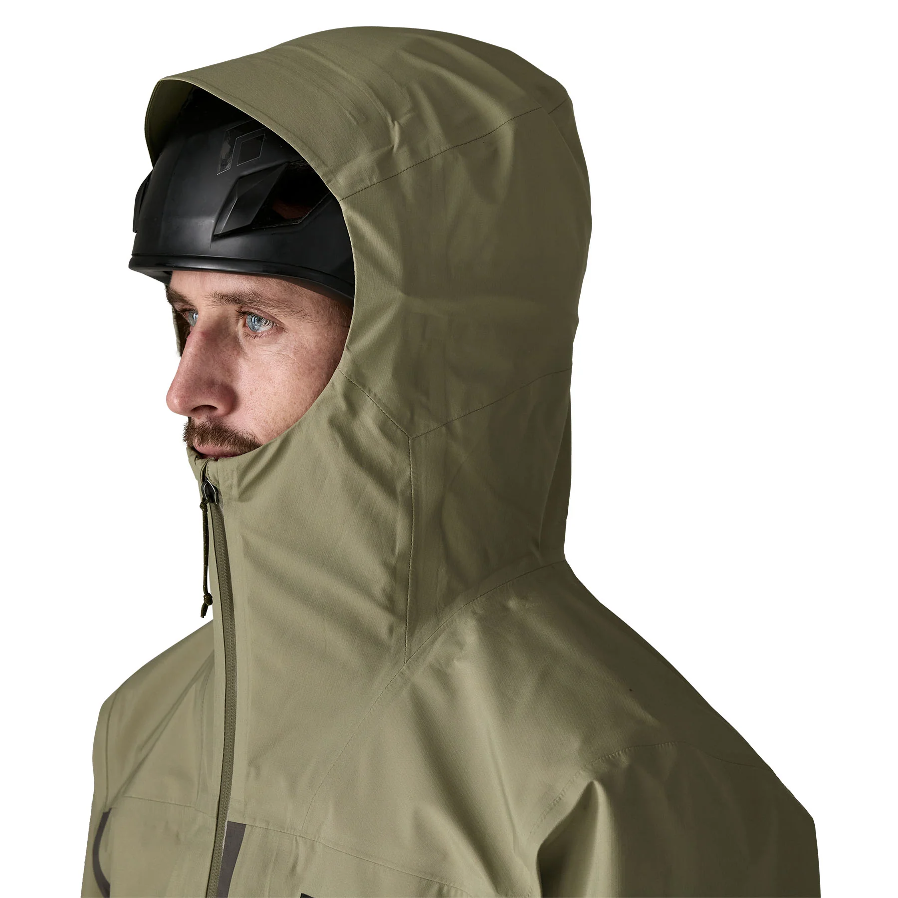 Men's Boulder Fork Rain Jacket - Green - Image 5