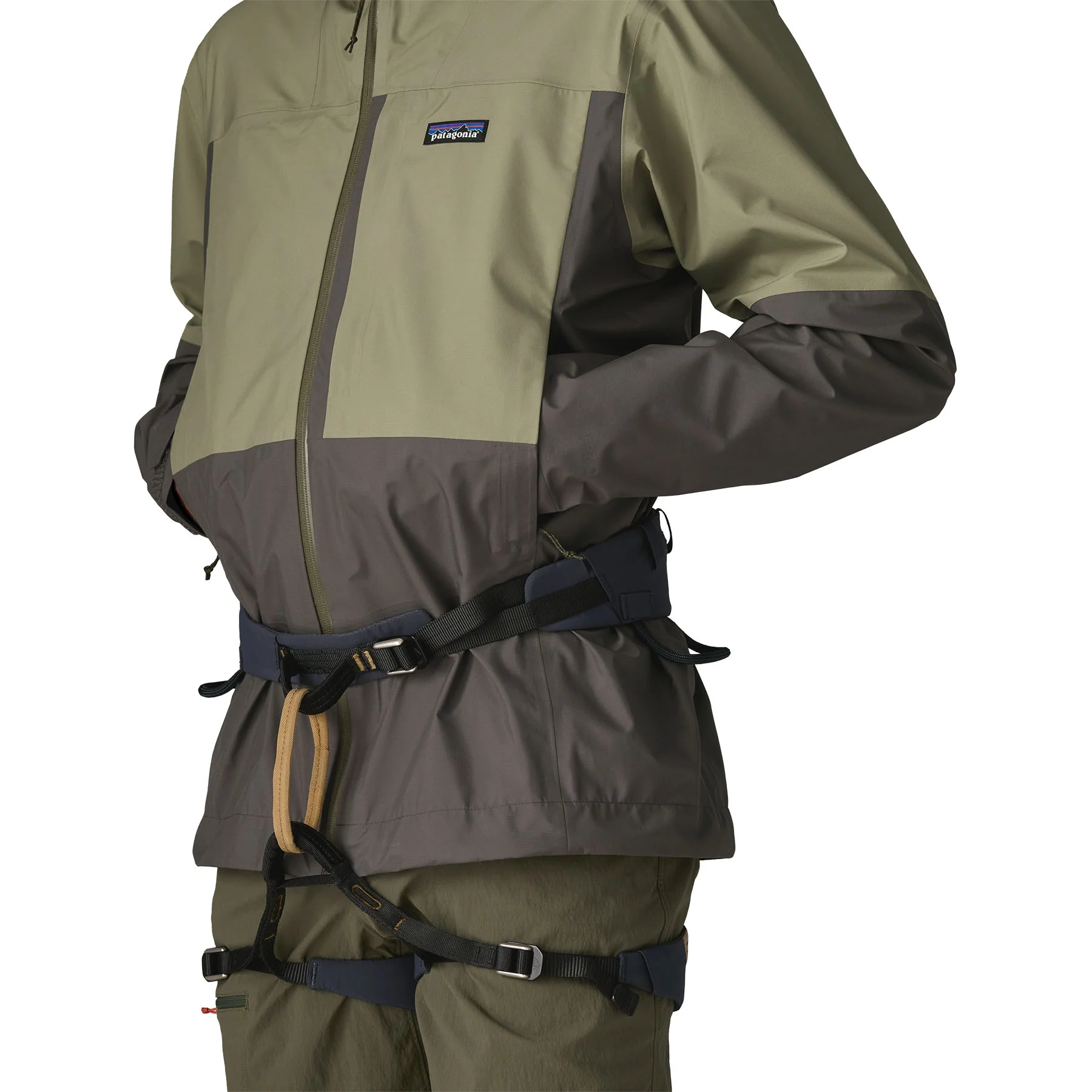 Men's Boulder Fork Rain Jacket - Green - Image 7