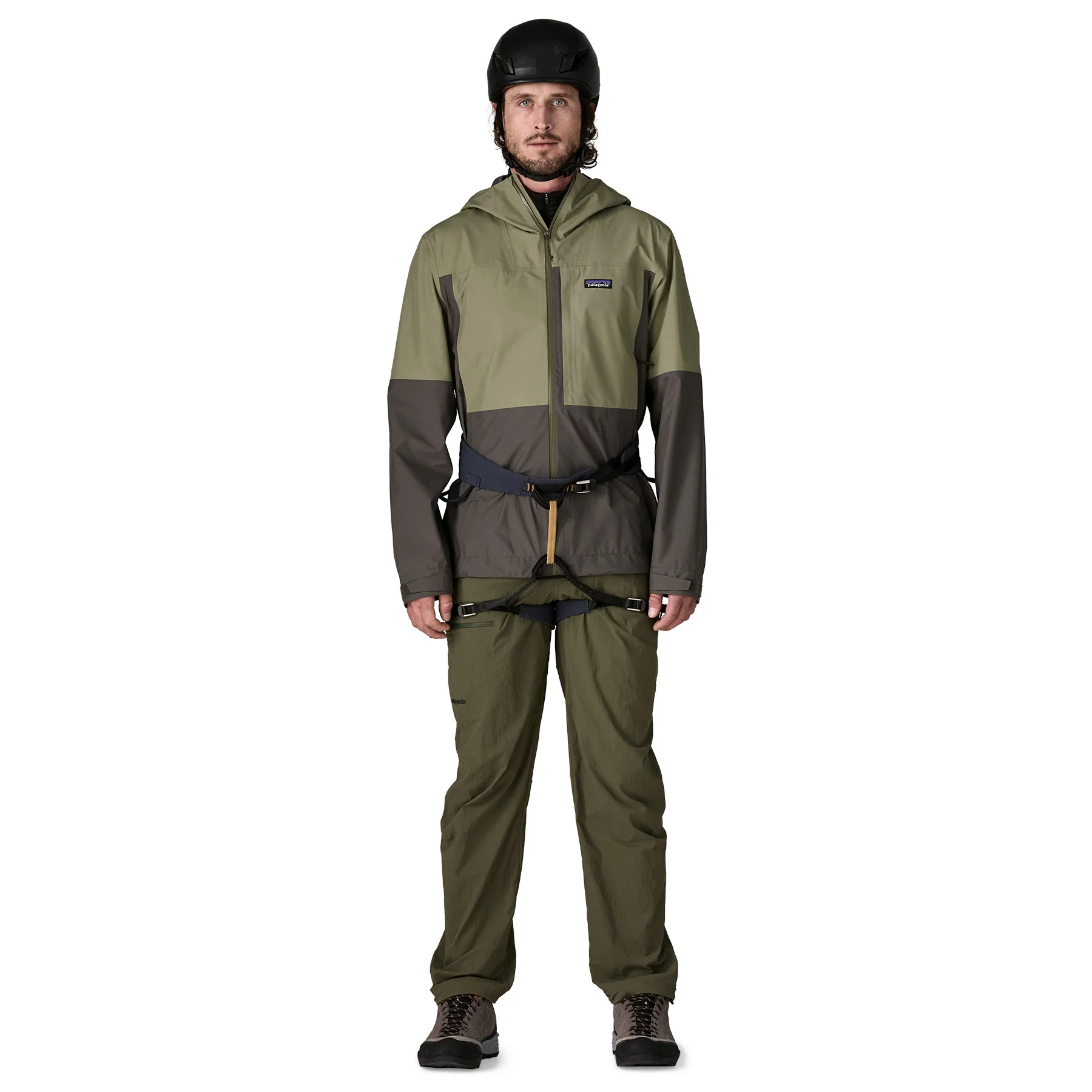 Men's Boulder Fork Rain Jacket - Green - Image 8
