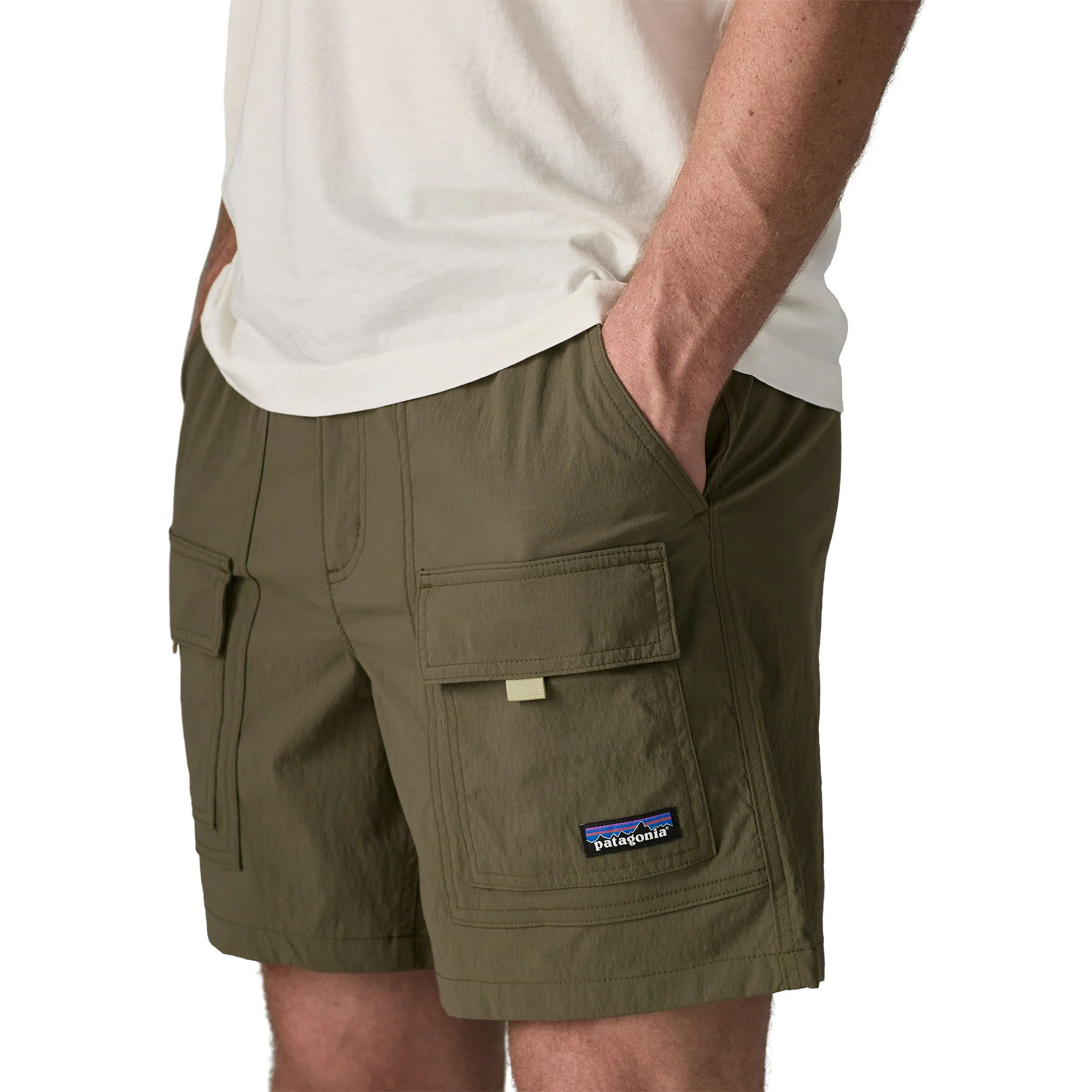 Men's Outdoor Everyday 6" Shorts - Dark Green - Image 5