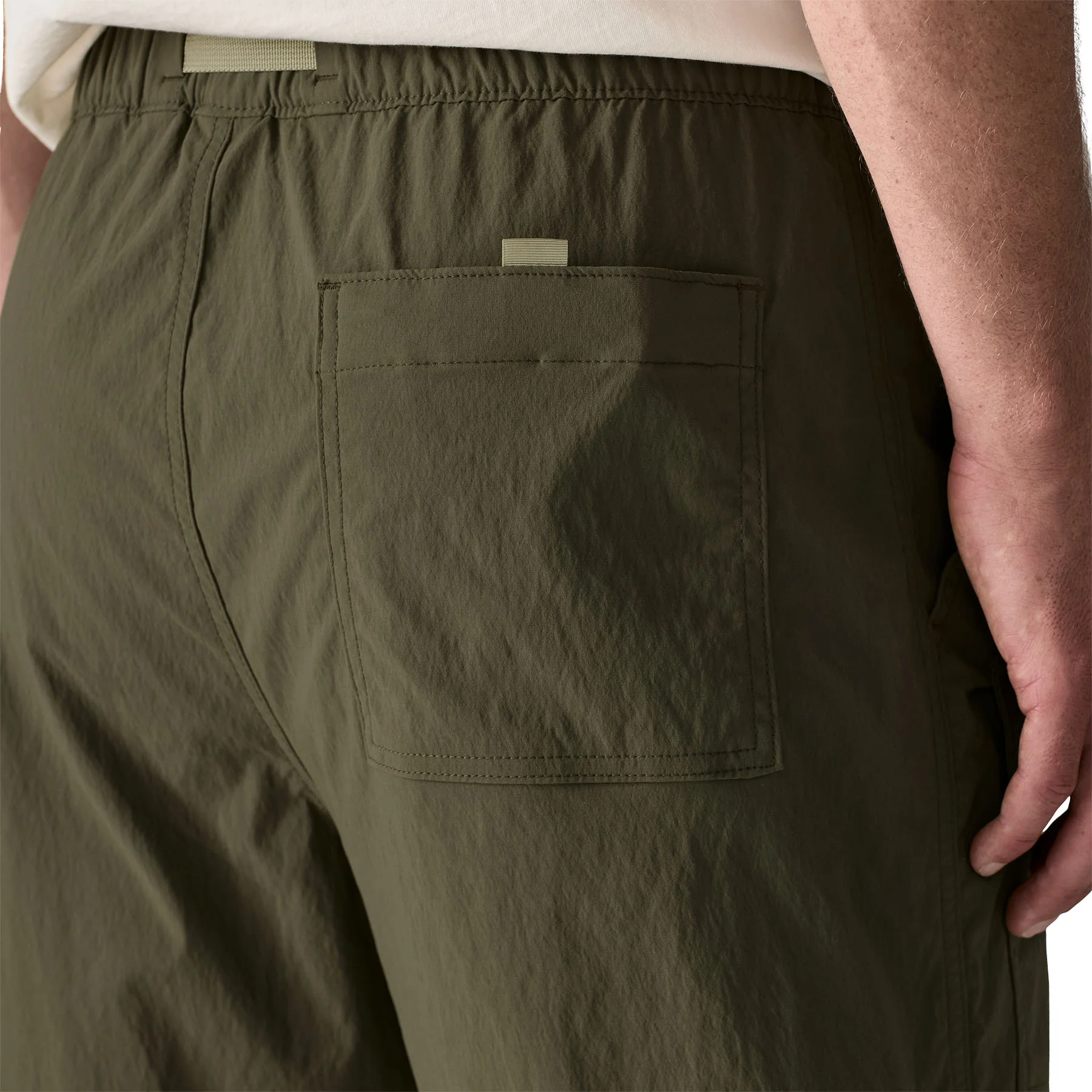 Men's Outdoor Everyday 6" Shorts - Dark Green - Image 7
