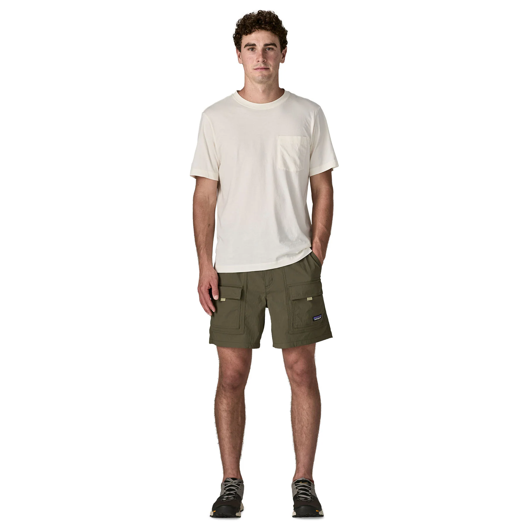 Men's Outdoor Everyday 6" Shorts - Dark Green - Image 8