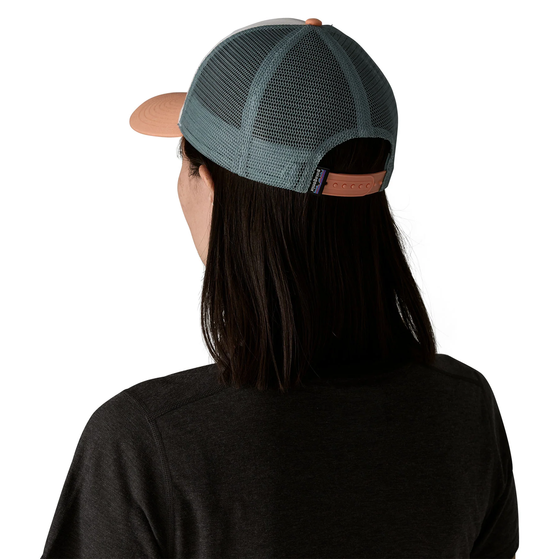 Unisex P-6 Logo LoPro Trucker Hat - White - Image 3