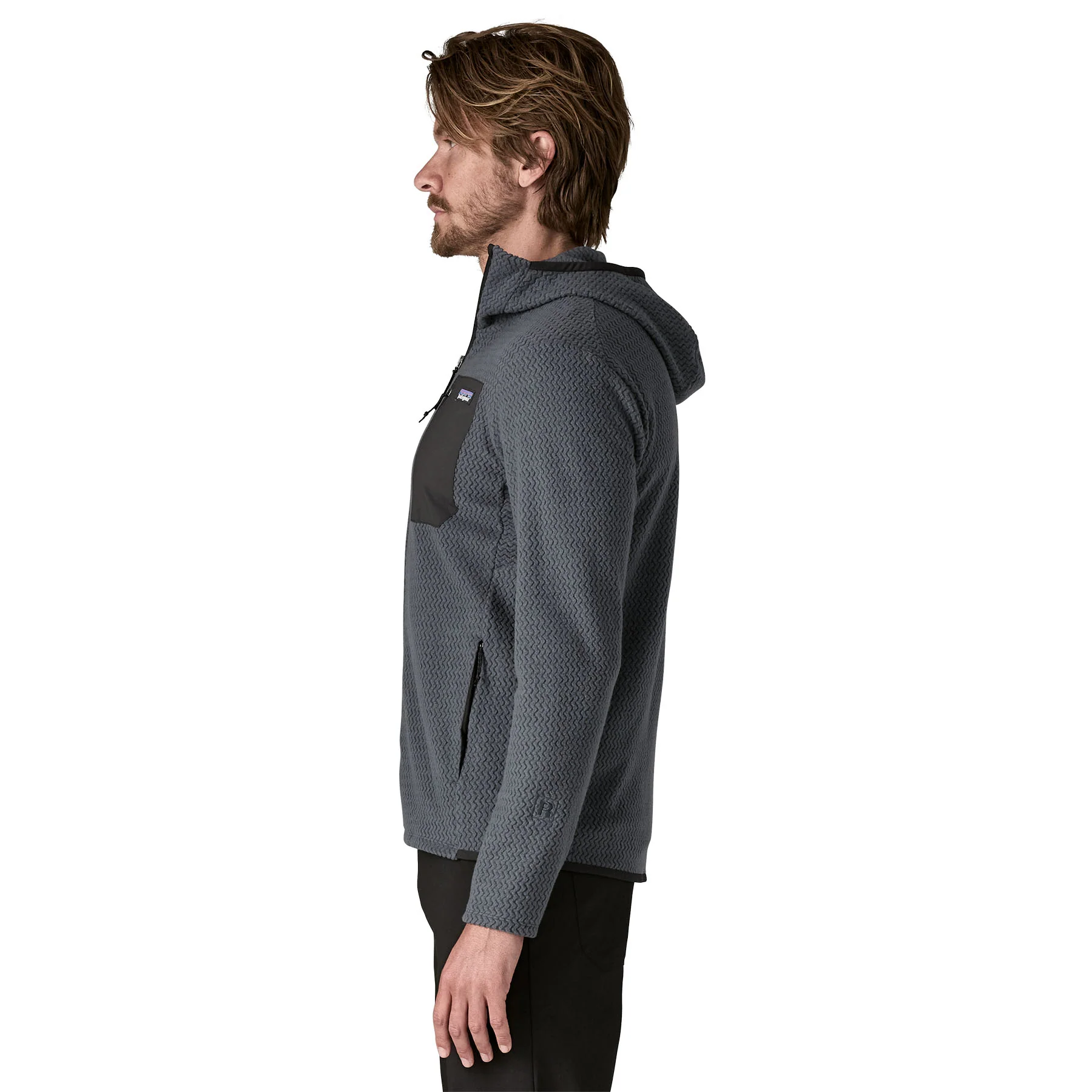 Men's R1 Air Full Zip Hoody - Smolder Blue - Image 4