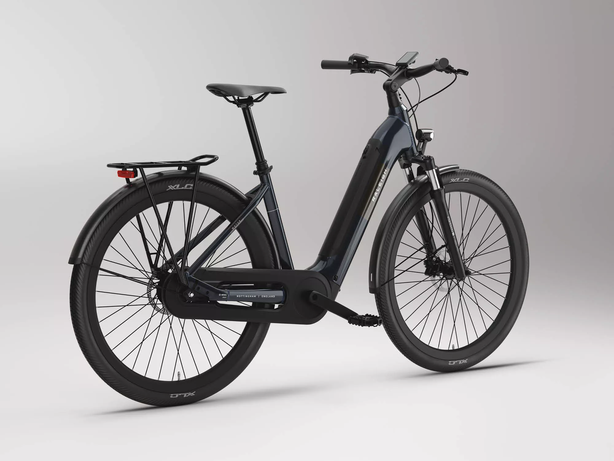 Motus Low Step Hub Gear Hybrid E-Bike - Blue - Image 3