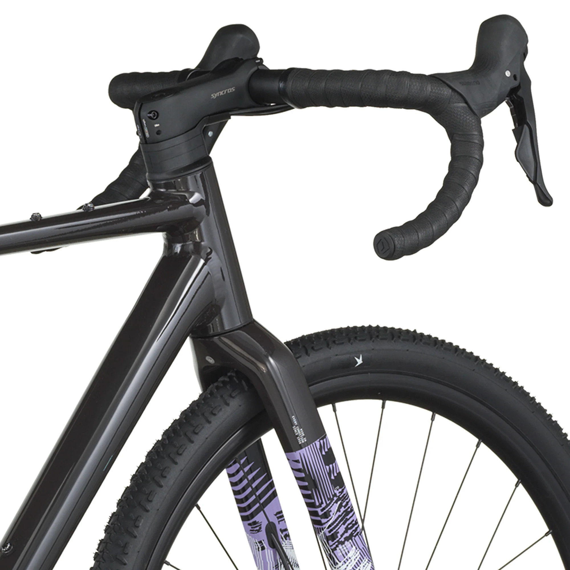 Speedster Gravel 10 Gravel Bike - Black / Purple - Image 4