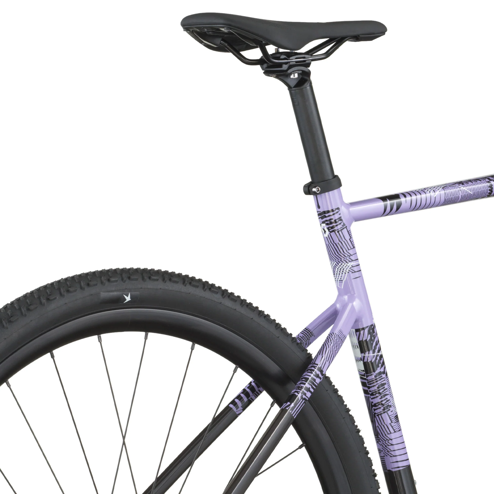 Speedster Gravel 10 Gravel Bike - Black / Purple - Image 5