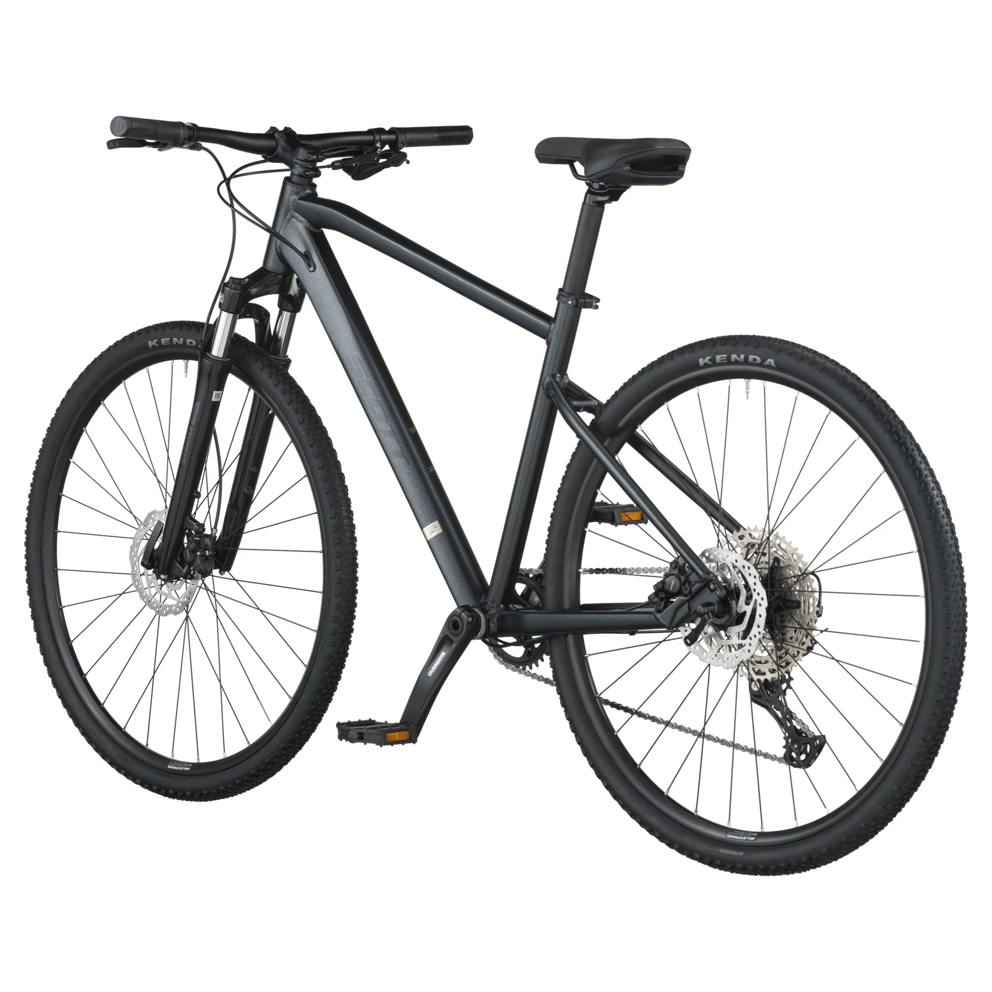 Sub Cross 10 Hybrid Bike - Black - Image 3