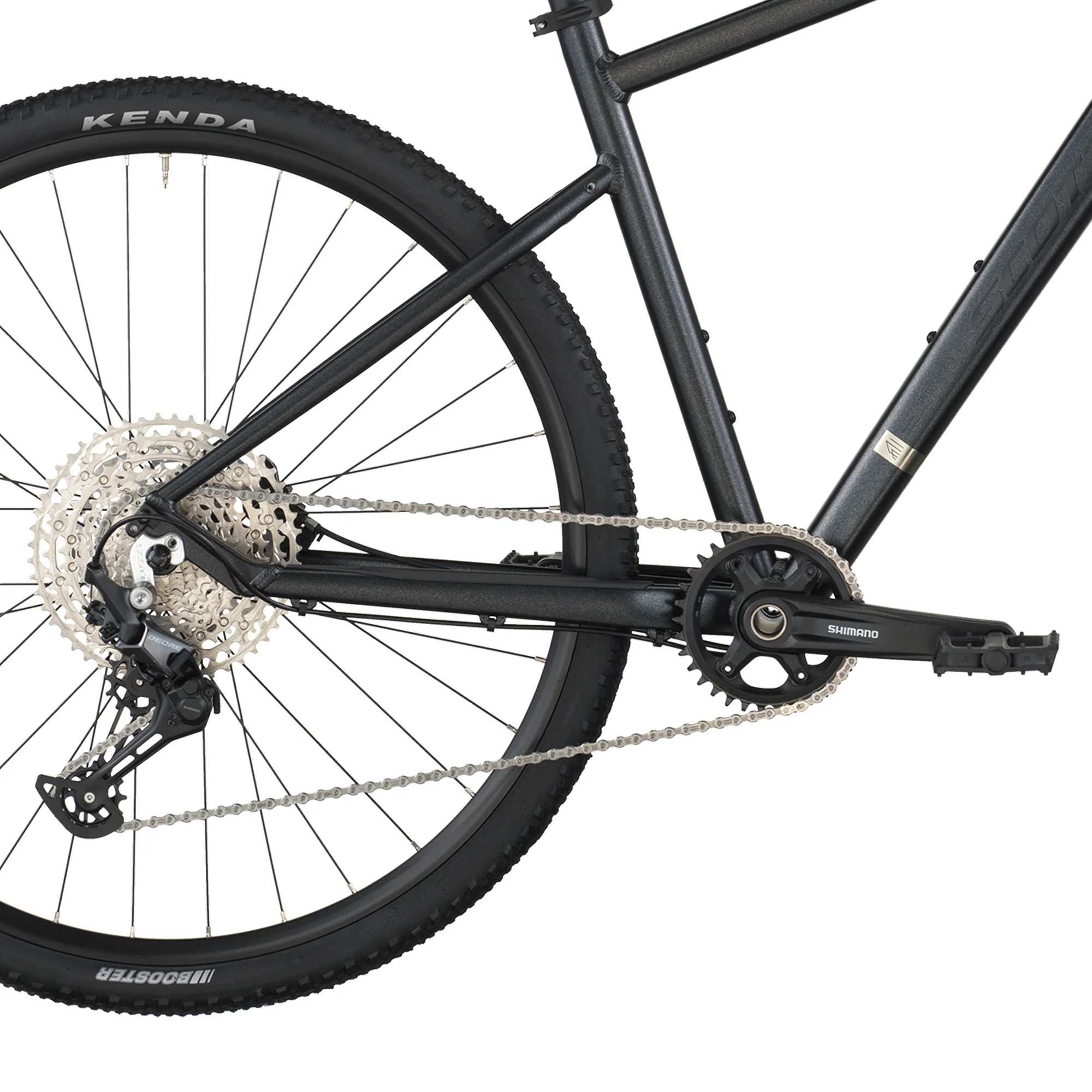 Sub Cross 10 Hybrid Bike - Black - Image 5