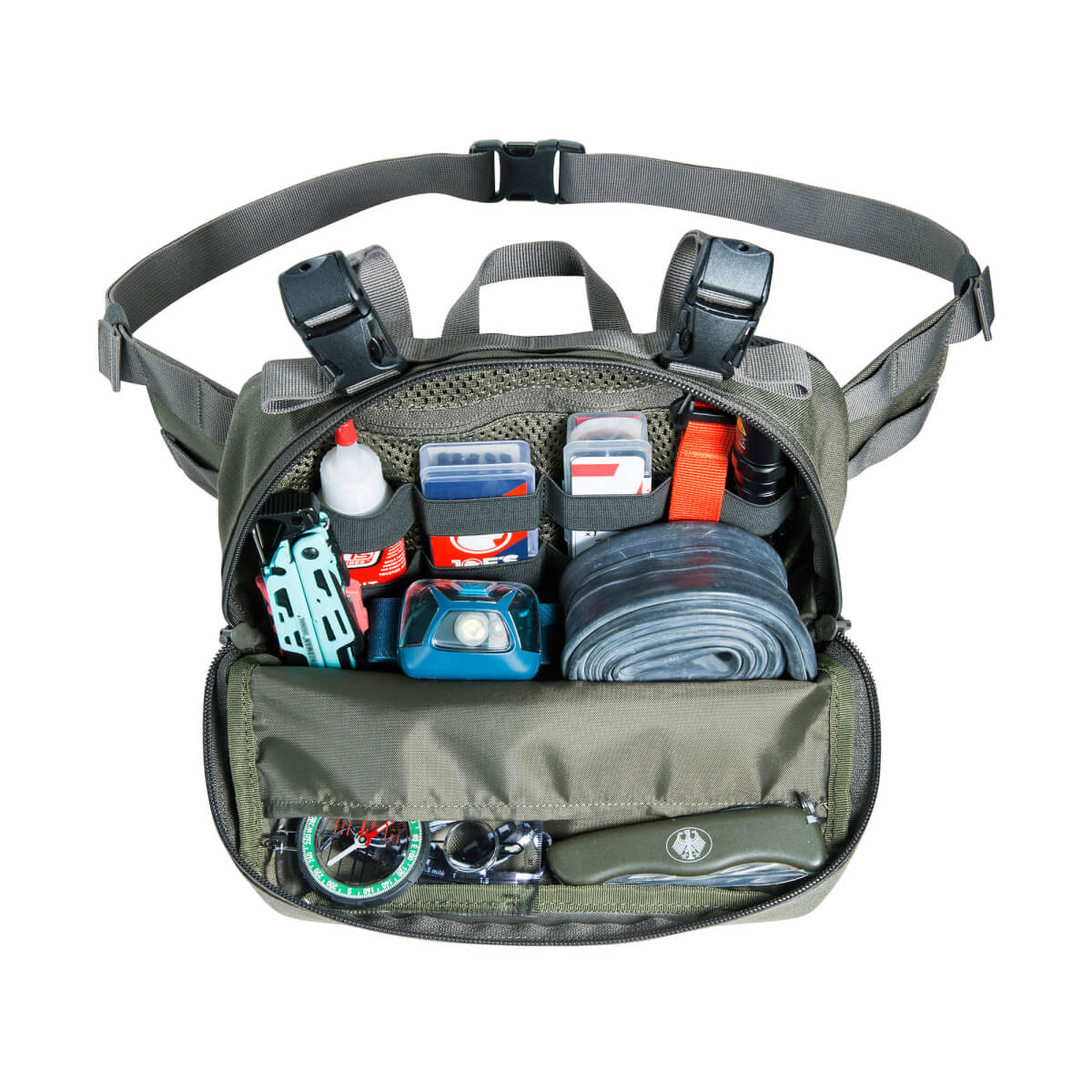 Hip & Bar Pouch Waist Bag - Green - Image 5